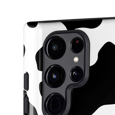 Cow Print Galaxy S25 Ultra Impact Case